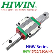 HIWIN Original Linear Guide Rail Slider Block HGW15CC HGW20CC HGW20HC HGW25CC HGW25HC Alloy Steel Fo