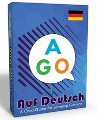 AGO Auf Deutsch - Card Game for Beginners Learning German! Practice German Conversation While Playin