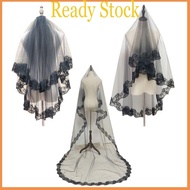 royal Bridal Veils with Hair Clip Handmade Hairwear Bridal Veil Headdress Veil Hairpin