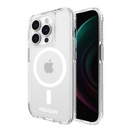 美國Pelican iPhone15系列 防摔抗菌保護殼 保護者 MagSafe - 透