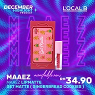 MAAEZ LIPMATTE GET MATTE- GINGERBREAD COOKIES