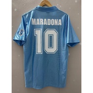 MARADONA jersey 90-91 Naples jersey Top Quality Retro Soccer Jersey custom T-shirt Football Jersey
