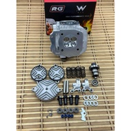 Cylinder Head 125/4 Rg Cover Valve Can Be Used With 59 Mm Piston And Rear Set Expand The Socket Blad