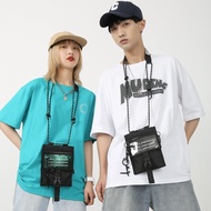 Ulzzang Korean Fashion Pvc+nylon Mini Men Sling Bag Shoulder Bag Crossbody Bag Messenger Bag for Men