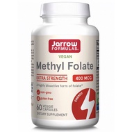 Jarrow Formulas Methyl Folate 400 mcg, 60 Veggie Caps