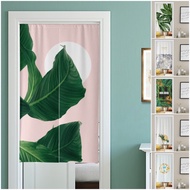 Custom Doorway Curtain Shelf Adhesive Door Curtain Nordic Landscape Door Curtain Home Dcor Shade Curtain for Kitchen Bedroom