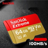 SANDISK Ultra microSDXC 128G 256G 512GB Memory Card C10 U3 A2 100MB/sTF Card for Android Phone Camer