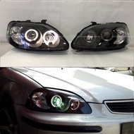 Honda Civic EK SO4 Head Lamp Projector Led Ring 100% Taiwan 1996 1997 1998