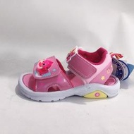 特賣會 Pinkfong碰碰狐 BABYSHARK 鯊魚寶寶電燈運動涼鞋(台灣製造) 06513-粉 超低價特賣200元