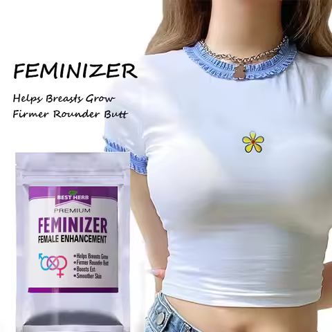 FEMINIZER Female Enhancement Boobs Grow Firmer Rounder Butt Bust Softer Smoother Skin For MTF Women 