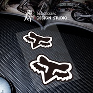 FOX FOX Head Cartoon Sticker Modified Car Bicycle Motorcycle ATV Reflective Car Sticker