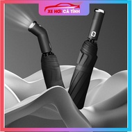 Ô dù thời trang tự động 2 chiều UV có đèn LED xoay 10 nan