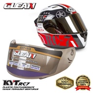 Kaca Helm/Visor Helm Kyt Rc Seven R10 Original Merk Clean