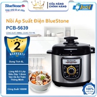 Bluestone PCB-5639 Electric Pressure Cooker, 6Lit-1000W, Super Thick 5-Layer Pot - Genuine Product