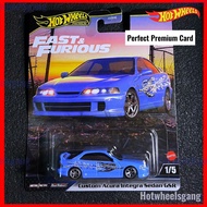 Hot Wheels Custom Acura Integra Sedan GSR Fast & Furious Acura Integra Honda JDM F&F Hotwheels Acura