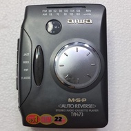 aiwa HS-TA473 AM/FM RADIO CASSETTE PLAYER