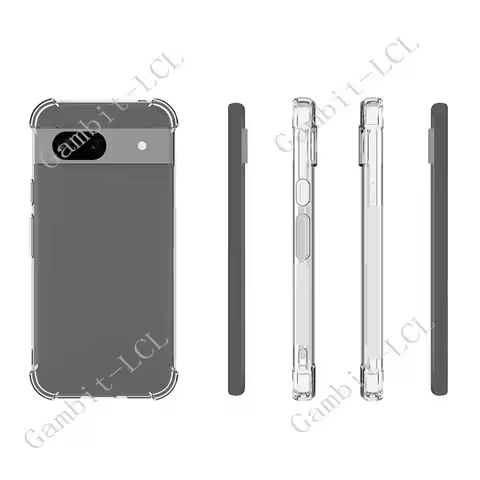 Anti-Falling Case For Google Pixel 8a 2024 GKV4X G6GPR G8HHN G576D Soft Silicone TPU Original Shockp