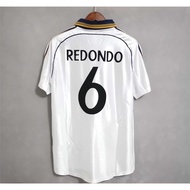 99-00 Real Madrid home Vintage Football Jersey Custom T-shirt Football Jersey #