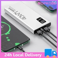 PD 40W 30000mAh Super Fast Charge Powerbank Powerbank Flash Charge Qc3.0 Power Bank Charger Support