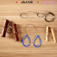ELOK Mud Cutting Line, Handmade Wire Clay Cutter Ceramic Steel Wire Drawing, Multifunctional Pottery