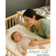 Awibubu natural Bamboo Bedsheet 60*120*18cm - Natural Bamboo Baby Bed Sheet