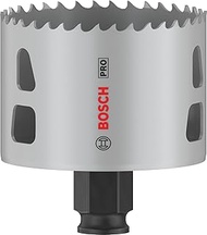 Bosch 1 x PRO Multi Material Power Change Plus Hole Saw (for Softwood, Drywall, Diameter 68 mm, Prof