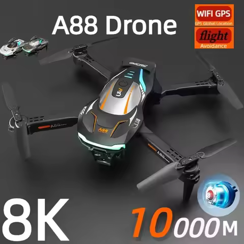 2025 A88 Drone 8K Profesional 8K Dual-Camera Photography GPS 360 Obstacle Avoidance Flow Positioning