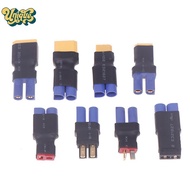 (Unique) Adapter EC5 To XT60 XT90 T TRX Deans Female Male Connectors Banana Plug RC Control Parts DI