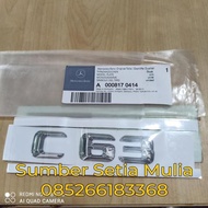 Original Mercedes Benz C63 Amg Letter Logo Emblem