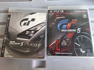 ps3遊戲GT實戰賽車5两片合售