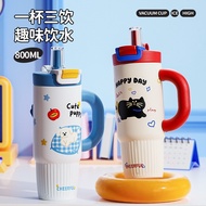 Aesthetic Coffee Tumbler with Handle 650ml Stainless Steel SUS 316 650ml Vacuum Insulated Tumbler Bo