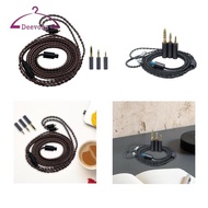 [deevoka] 8 Core Replacement Cable for Earphones 120cm with 3 Connectors Copper for IE200 300 600 90