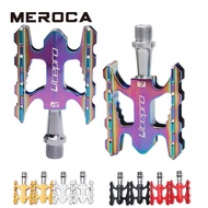 MEROCA Folding Bike Pedal Sealed Du Bearing Alloy Bmx Bicycle Litepro Pedals For 412 Fnhon