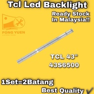 43S6500 TCL 43" LED TV Backlight 43S6500