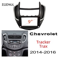Honxun 9" Android car stereo 2din panel radio frame fascia for Chevrolet Tracker Trax 2014-2016 dime