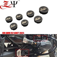 Motorcycle Frame Hole Cover Caps Plug Decorative Frame Cap Set For BMW R12 NINET R 12 NINER 2023 202
