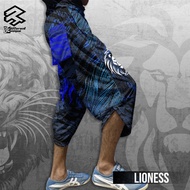 Harem Pants Men's and Women's Casual Harem Pants with Leopard Pattern