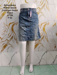 ROK DENIM // ROK DENIM WANITA // BAWAHAN DENIM WANITA // ROK DUYUNG DENIM // ROK KLOK A DENIM // RAW