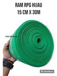 JARING RAM RPG THAILAND hijau 15 cm x 30 m
