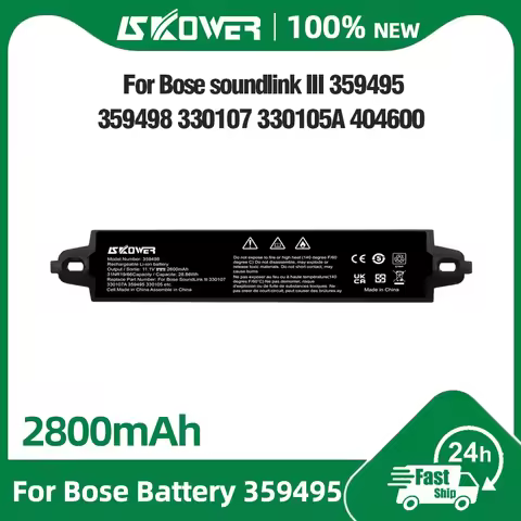 2800mAh 359495 359498 Battery for Bose SoundLink III 330107A 330105 Bluetooth Mobile Speaker II 4125