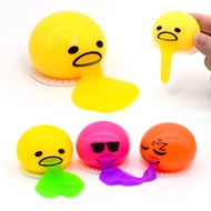Vomiting Egg Yolk brother lazy Egg toy Vomiting Egg Yolk Jun's Custard Bag Vomiting Egg toy will spi