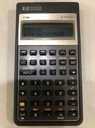 HP 17BII 商業 財務 金融 電子計算機