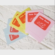 [BUY 1 FREE 1] Mini Note Book Buku Mini Buku Nota Kecil Buku 555 Pocket Note Book Travel Note Book