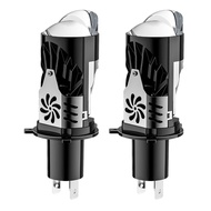 Projector Led for Motorcycle Headlight H4 Led Lamp 2Pcs H4 Lenses LED Car Headlight Bulb Car H4 LED 