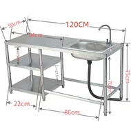 AOSEN Stainless Kitchen Sink Kitchen Sink Stainlessstainless Sink Kitchen Sink Set Stainless Steel S