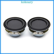 KOK 2Pc Professional 18Coil Speaker 40mm 4Ohm 5W Full Range  Magnet Loudspeaker