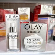 Combo Serum + OLAY Regenerist Collagen Peptide Moisturizer 24