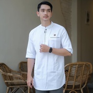 Hmd-Store Baju Koko Pria Style Muslim Pria Baju Koko Dewasa Terbaru 2023 ZZ9722