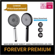 (FOREVER PREMIUM) 3 Mode XL Shower Head High Pressure Saving Galaxy Showerhead