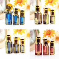 TARSURESG Roller Bottle Mini Travel 3/6/12ml Perfume Bottle